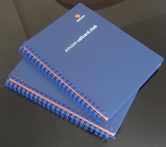 Eircom Callcard Club Folder