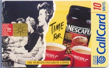 Nescafe Coffee Callcard (front)