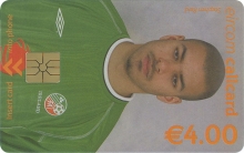 Stephen Reid World Cup 2002 Callcard (front)