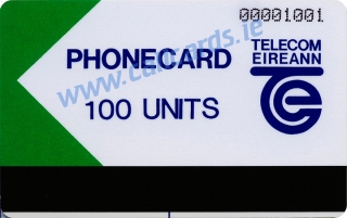 Limerick Trial 100u Callcard (front)