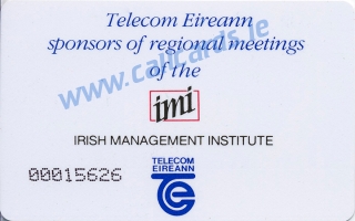 IMI Conference 1989 20u Callcard (back)