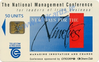 IMI Conference 1990 50u Callcard (front)