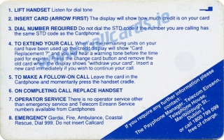 Cottage 20u Callcard (back)