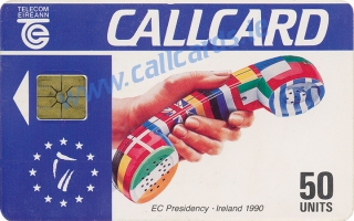 EC Presidency 50u Callcard (front)