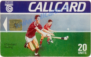 All Ireland Hurling Callcard (front)