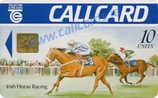 Irish Horse Racing Callcard (front)