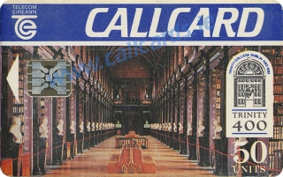Trinity College Callcard (front)