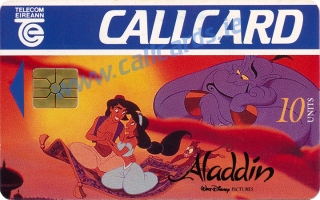 Aladdin Callcard (front)