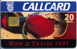 Rose of Tralee 1995 Callcard (front)