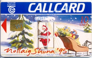 Christmas 1995 Callcard (front)