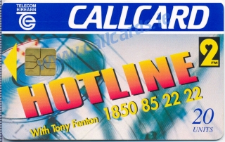 2FM Hotline Callcard (front)