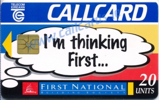 First National Building Society Callcard (front)
