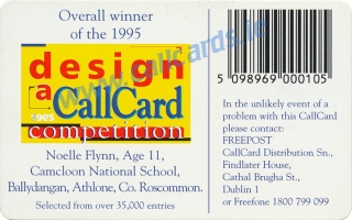 Design a Callcard 1995 Callcard (back)