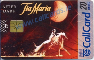 Tia Maria 1996 Callcard (front)