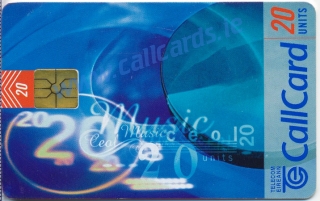 Music Callcard (front)
