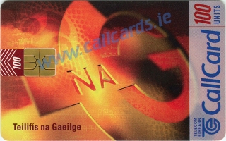 TnaG Teilifís na Gaeilge (TG4) Callcard (Front)
