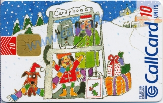 Christmas 1996 General Issue Callcard (front)