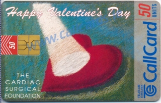 St Valentines Day 1997 Callcard (front)