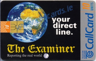 The Examiner 1997 Callcard (front)