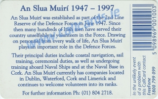 An Slua Muiri Callcard (back)