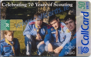 Boy Scouts Callcard (front)