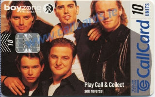 Boyzone Callcard (front)