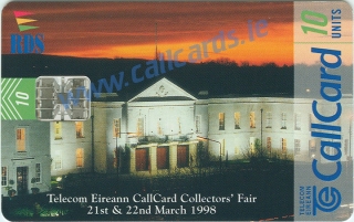 Collectors Fair 1998 Callcard (front)