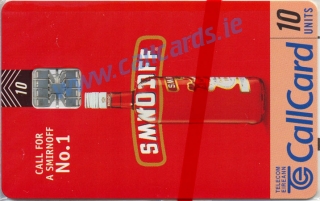 Smirnoff Callcard (front)