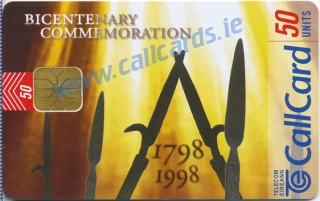 1798 Rebellion Callcard (front)