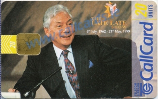 The Late Late Show Callcard (front)