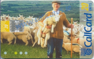 Beautiful Ireland (Tourist) Field Callcard (front)