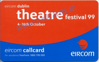 Dublin Theatre Festival Callcard (back)