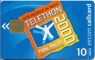 People in Need Telethon 2000 Callcard (front)