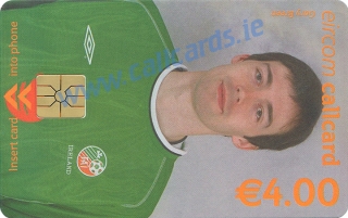 Gary Breen World Cup 2002 Callcard (front)