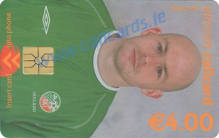 Lee Carsley World Cup 2002 Callcard (front)