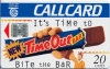 Time Out Bar Callcard (front)