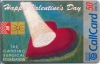 St Valentines Day 1997 Callcard (front)