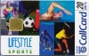 Lifestyle Sports 1997 Callcard (front)