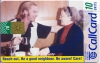 Reach Out Campaign 1997 Callcard featuring Ronan Keating (front)