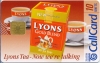 Lyons Tea Callcard (front)