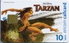Disney's Tarzan Leaping Callcard (front)