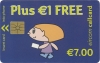 Simply Talk €7 + €1 Free Callcard (front)