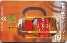 Kenco Coffee Callcard (front)
